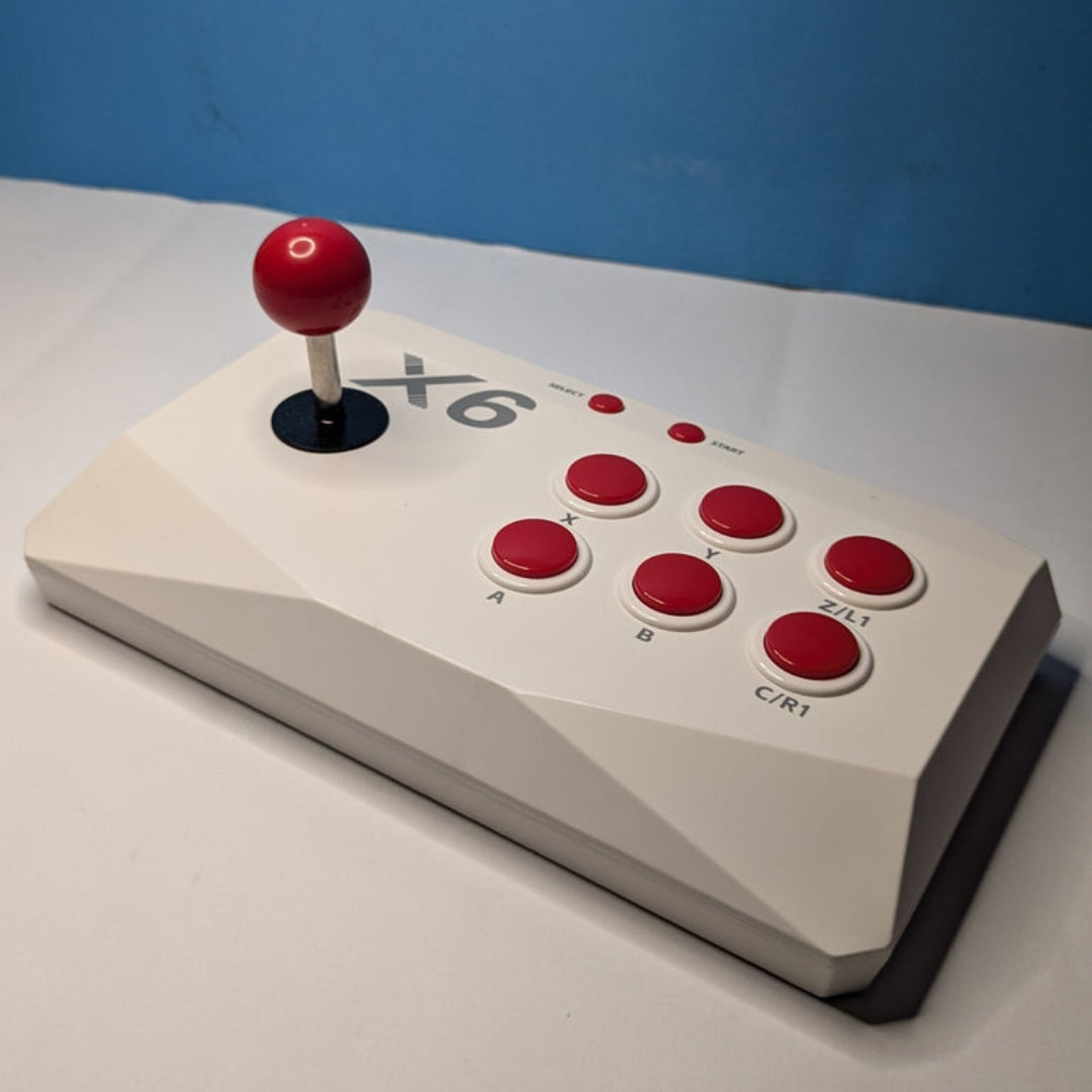 X6 Video Game Console with Double Arcade Joystick 64GB Built-in 20000+ Games