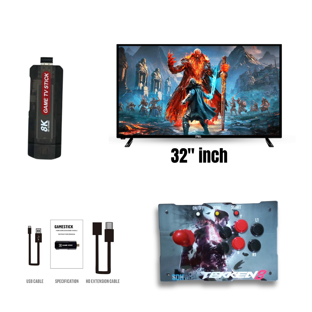 X7 Arcade Joysticks With Smart LED 32inch
